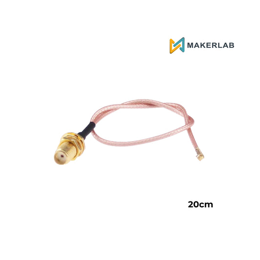 SMA Female to uFL/u.FL/IPX/IPEX RF Adapter Cable