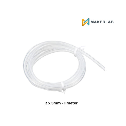Silicone Hose Tube Tubing for Peristaltic Liquid Pump 3mm x 5mm and 5mm x 8mm