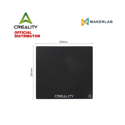 Creality Sermoon D1 Carborundum Glass Bed Platform Kit 295×281×4mm