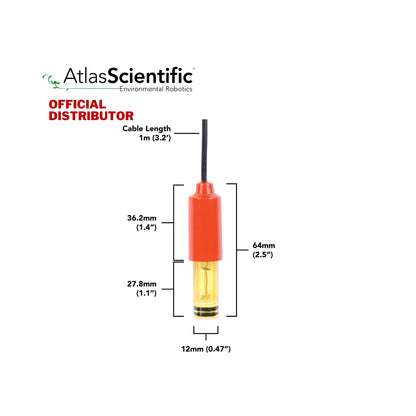 Atlas Scientific Mini Lab Grade pH Probe | ENV-20-pH