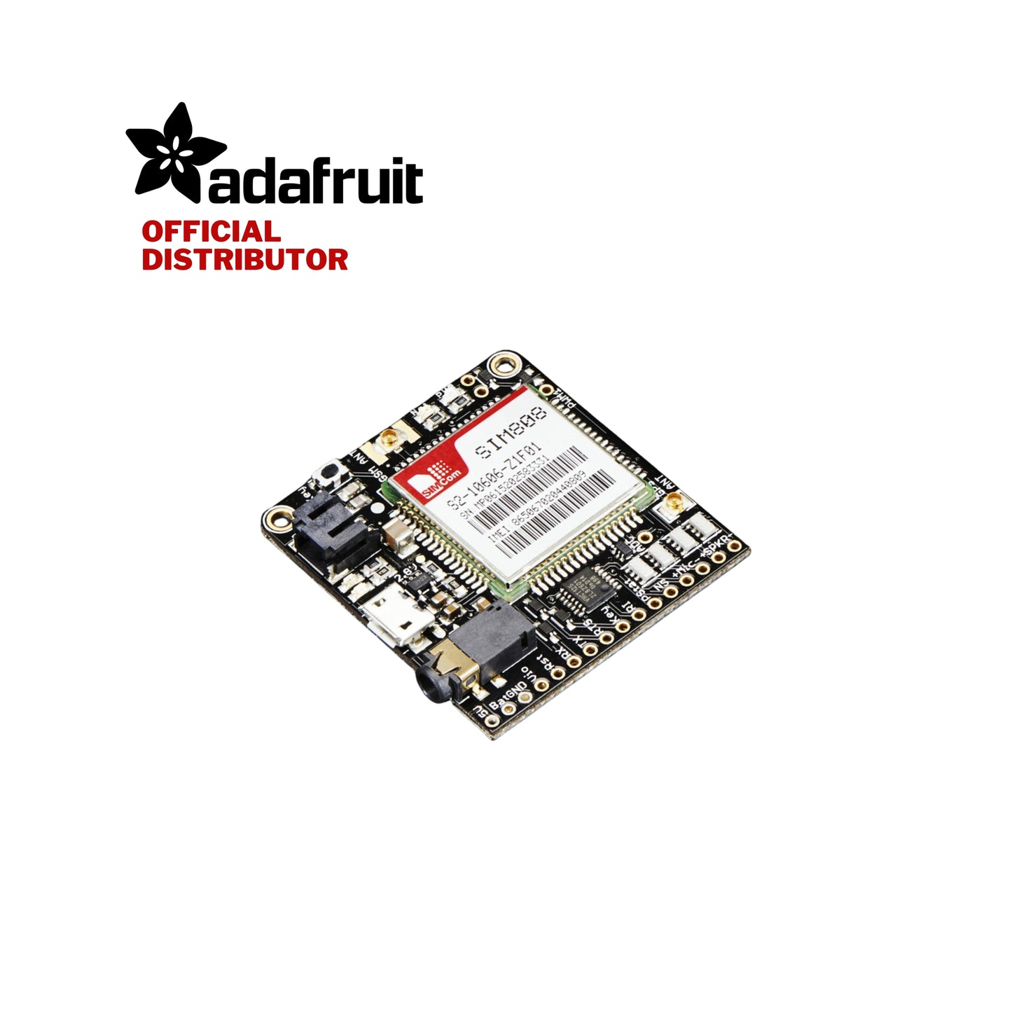 Adafruit FONA 808 - Mini Cellular GSM + GPS Breakout