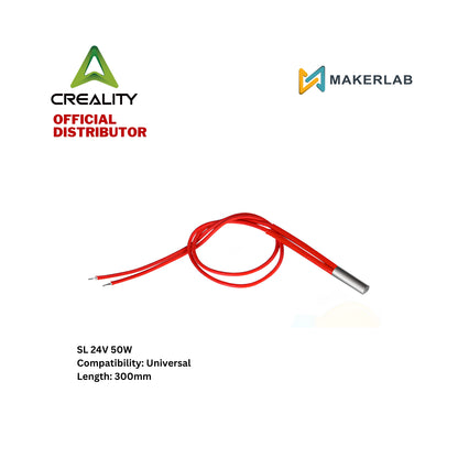 Creality Heater Cartridge | Heating Tube for Sermoon D1, CR10, Ender 5, Ender 3