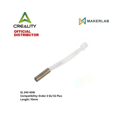 Creality Heater Cartridge | Heating Tube for Sermoon D1, CR10, Ender 5, Ender 3
