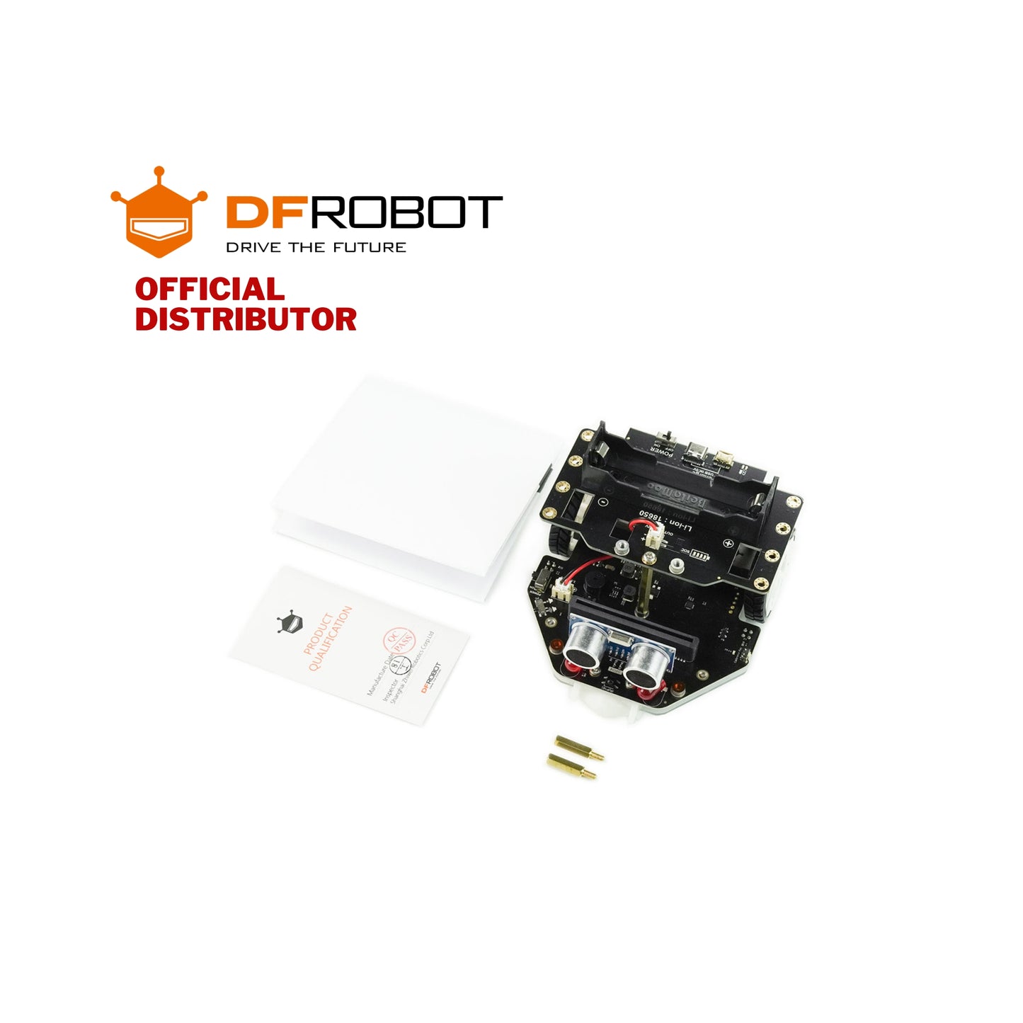 micro:Maqueen Plus V2 (18650 Battery) - an Advanced STEM Education Robot for micro:bit | MBT0021-EN-18650