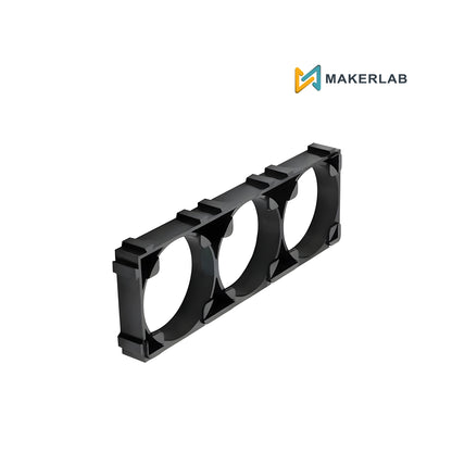 3 x 32650 Battery Holder with 32.35mm Bore Diameter