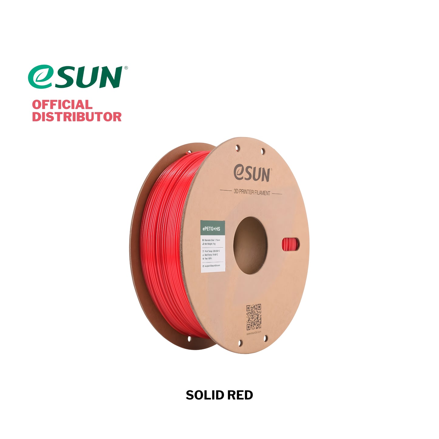 eSUN PETG+HS 3D Printer Filament 1.75mm 1KG
