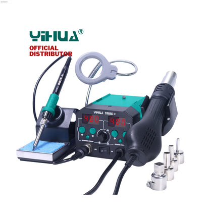 Yihua 938BD-II 2-in-1 Rework Station with Magnifier