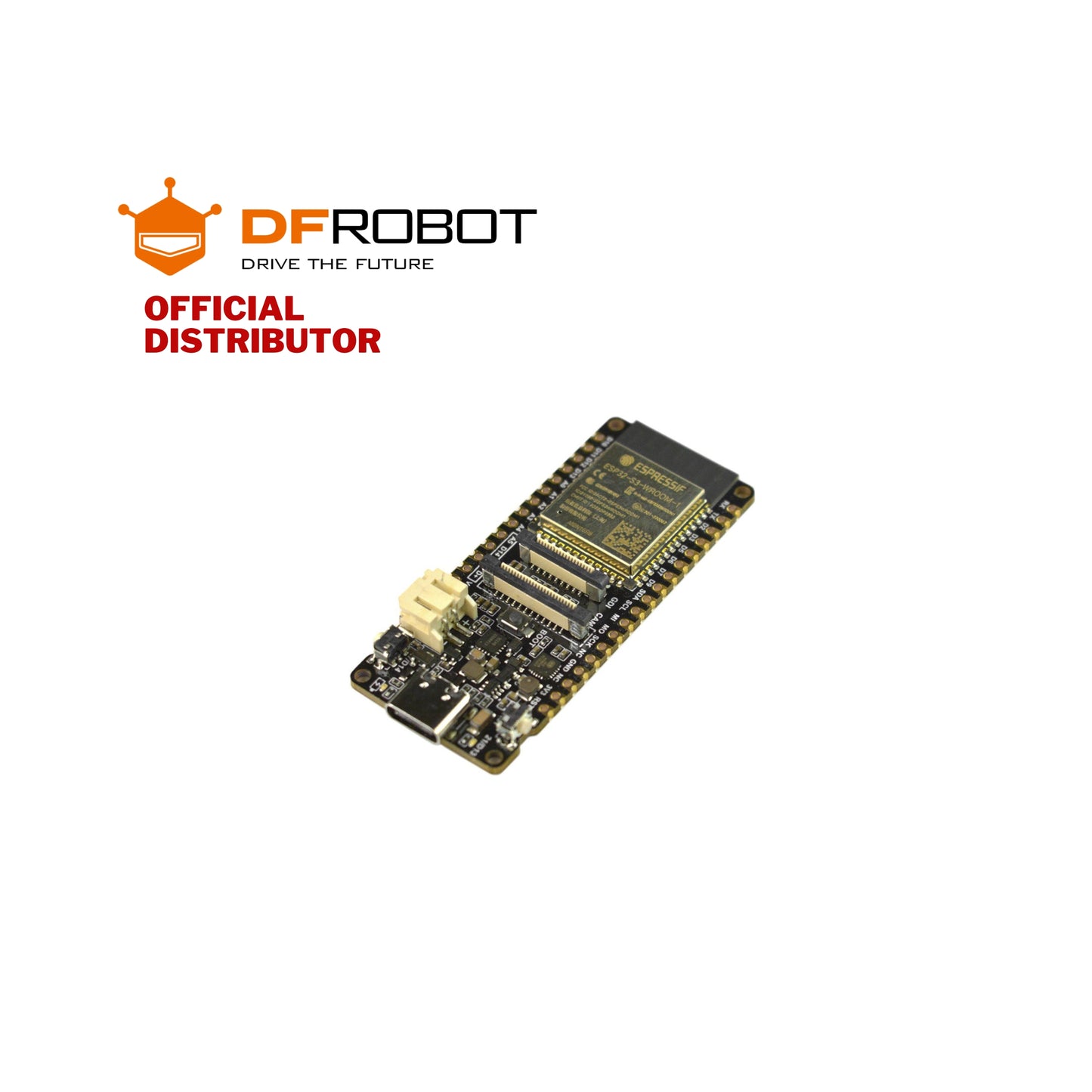 DFRobot FireBeetle 2 Board ESP32-S3 (N16R8) AIoT Microcontroller with Camera (16MB Fl., 8MB PS., Wi-Fi & BT on Board) | DFR0975