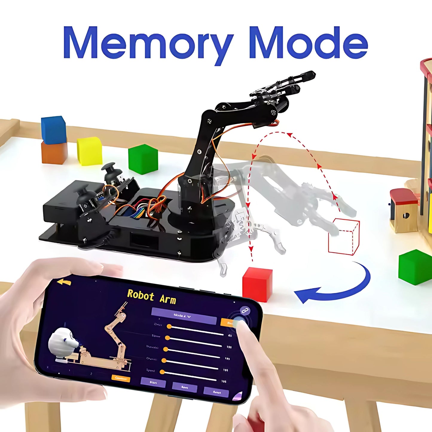 ACEBOTT ESP32 4-DOF Robot Arm Kit