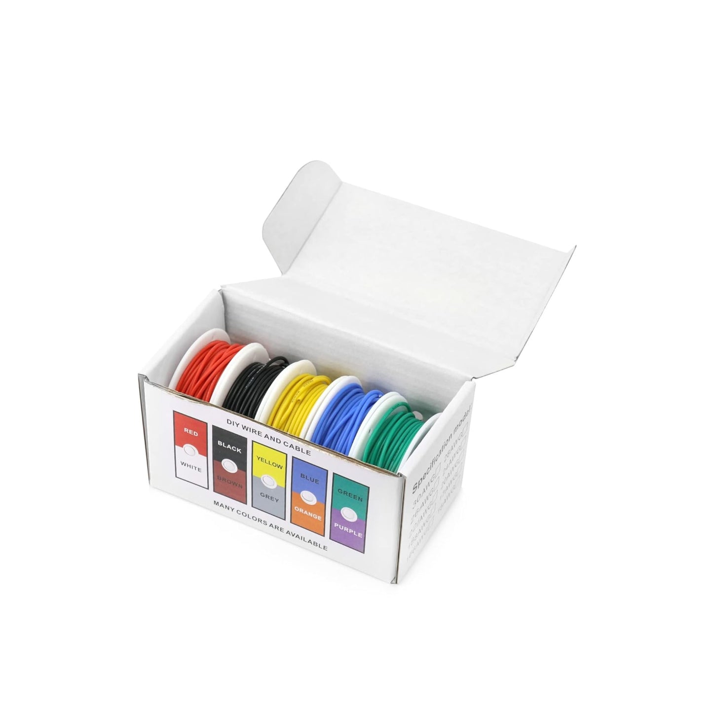 PVC Coated Solid Wire Set (5 colors)