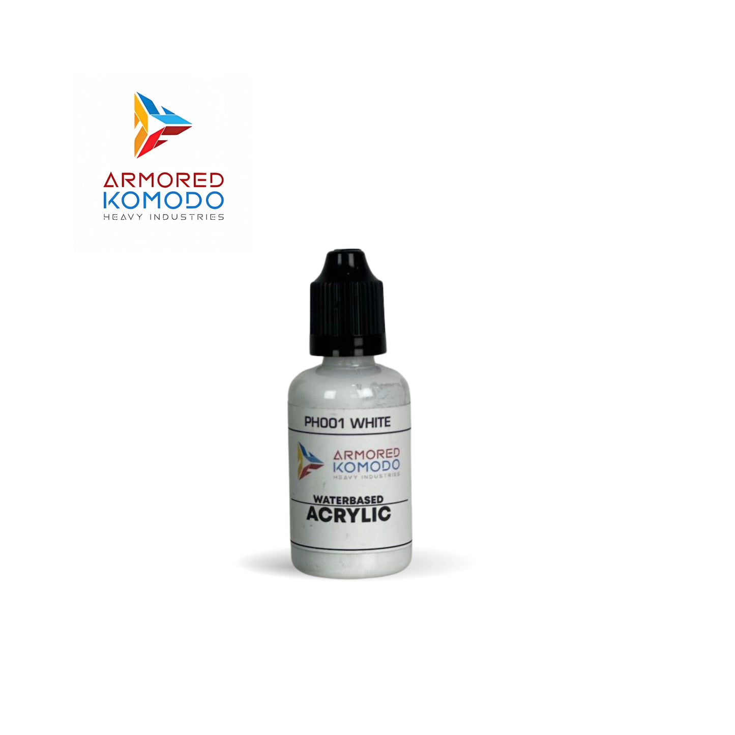 Arkom Waterbased Acrylic White 30 ml PH001