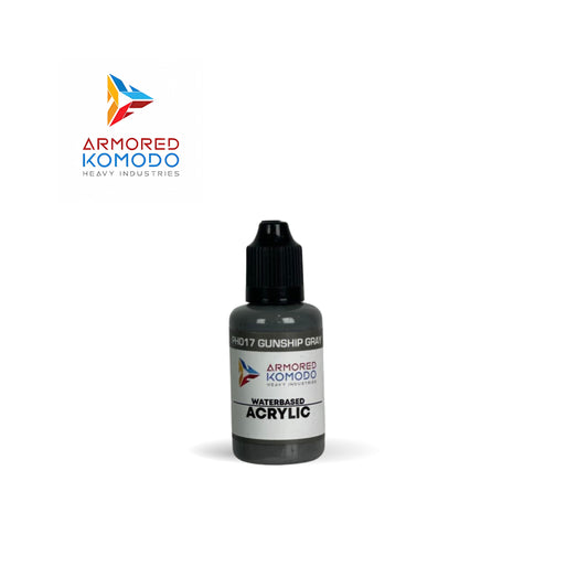 Arkom Waterbased Acrylic Gunship Gray 30 ml PH017