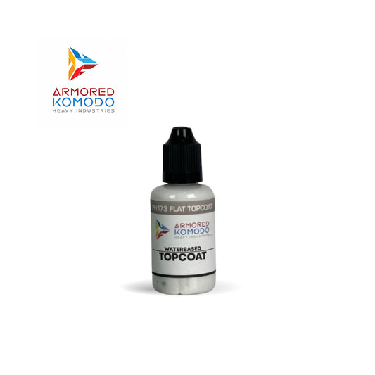 Arkom Waterbased Acrylic Flat Topcoat  30 ml PH173