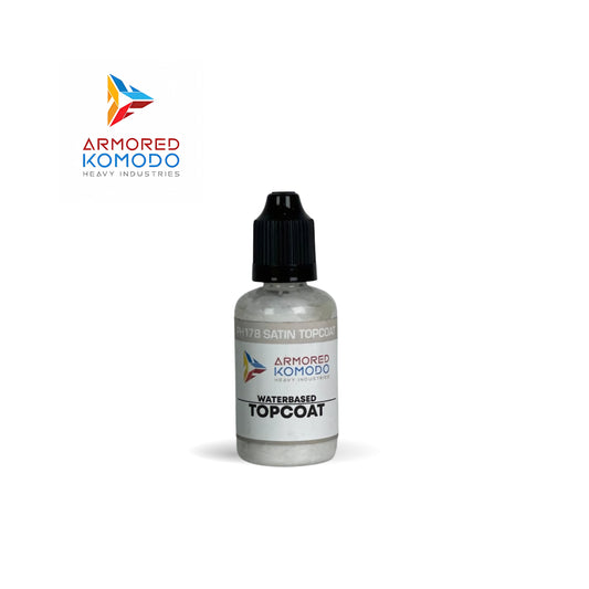 Arkom Waterbased Acrylic Satin Topcoat 30 ml PH178