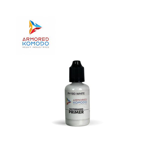 Arkom Waterbased Acrylic White Primer 30 ml PH180