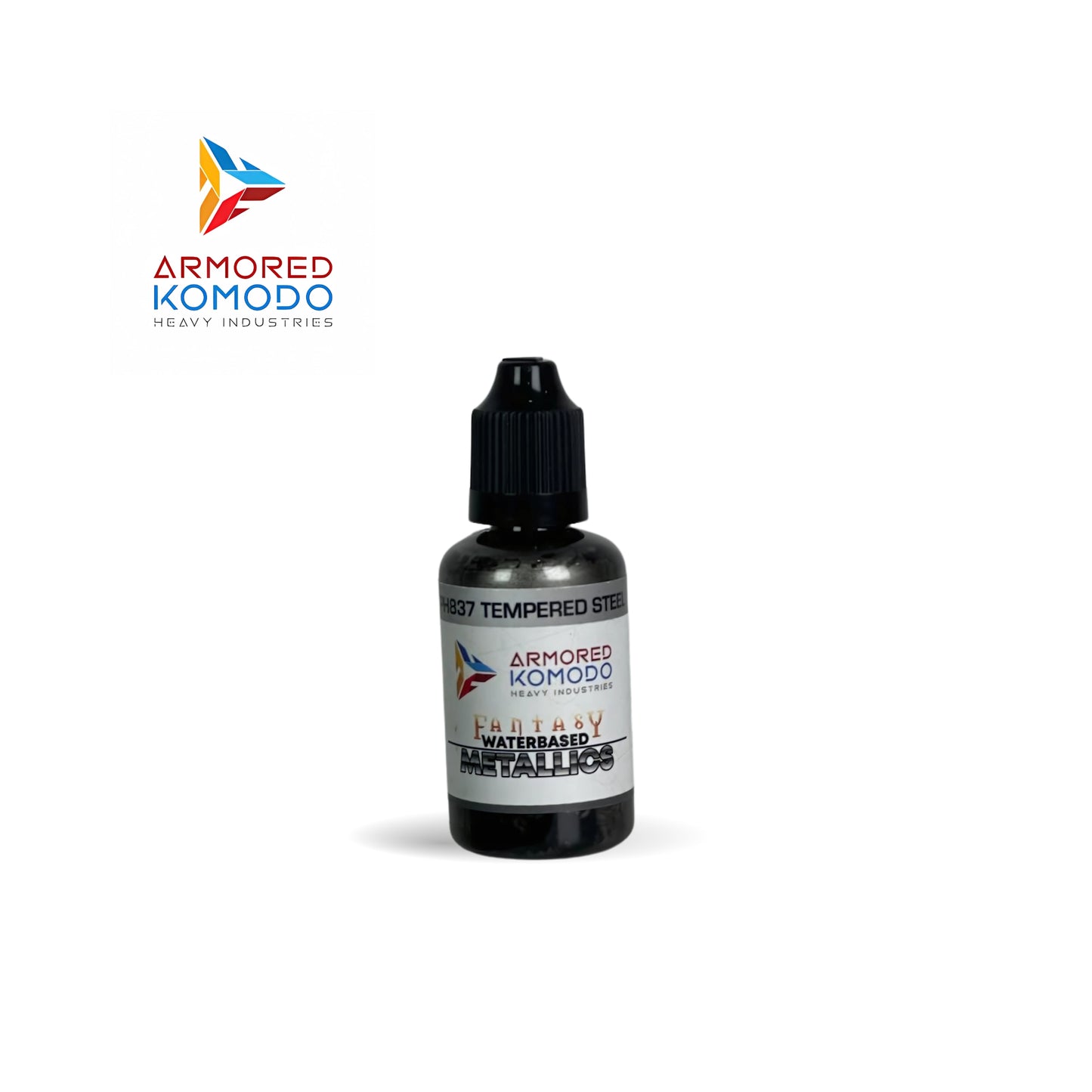 Arkom Waterbased Acrylic Tempered Steel Fantasy Metallics 30 ml PH837