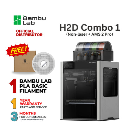 Bambu Lab H2D Combo (Non-Laser + AMS 2 Pro) 110V US Plug