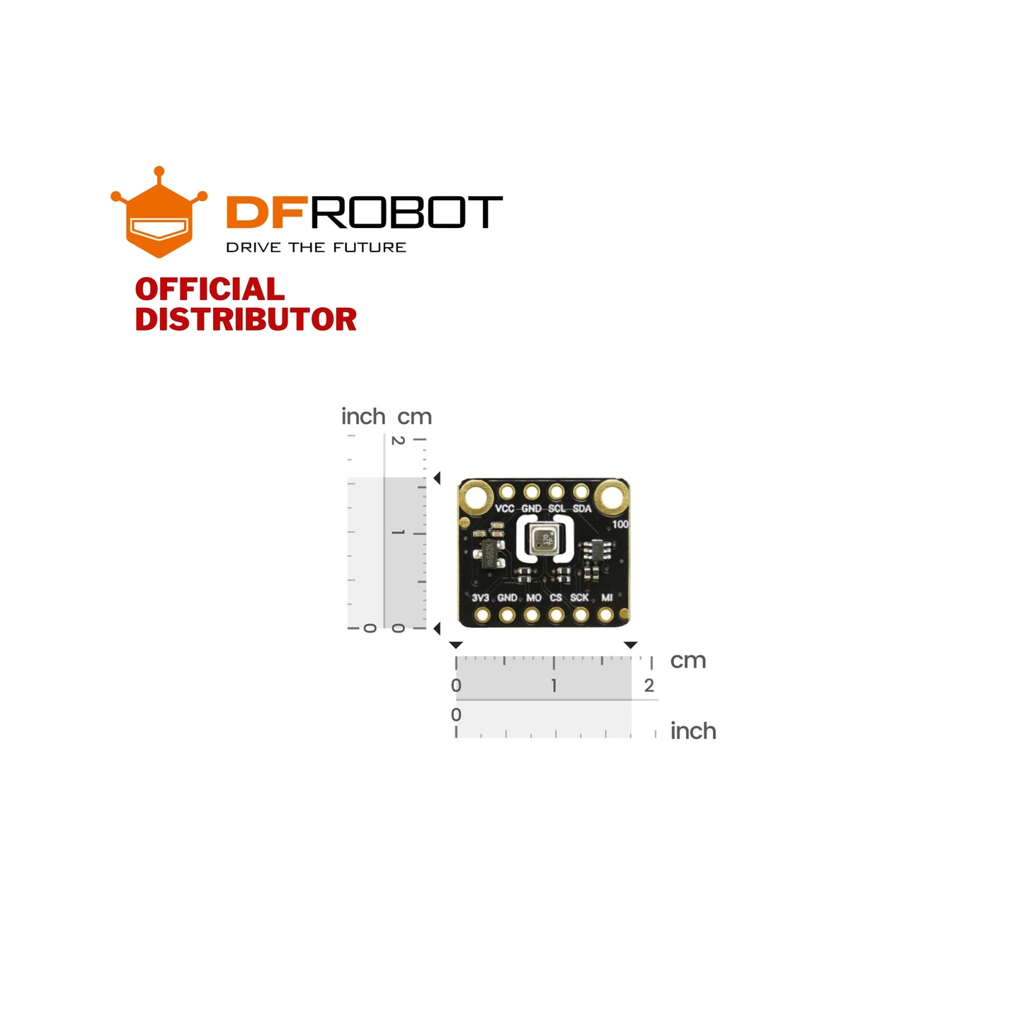 DFRobot Fermion: BME688 AI Environmental Sensor (VOC, Temperature, Humidity, Pressure) | SEN0629