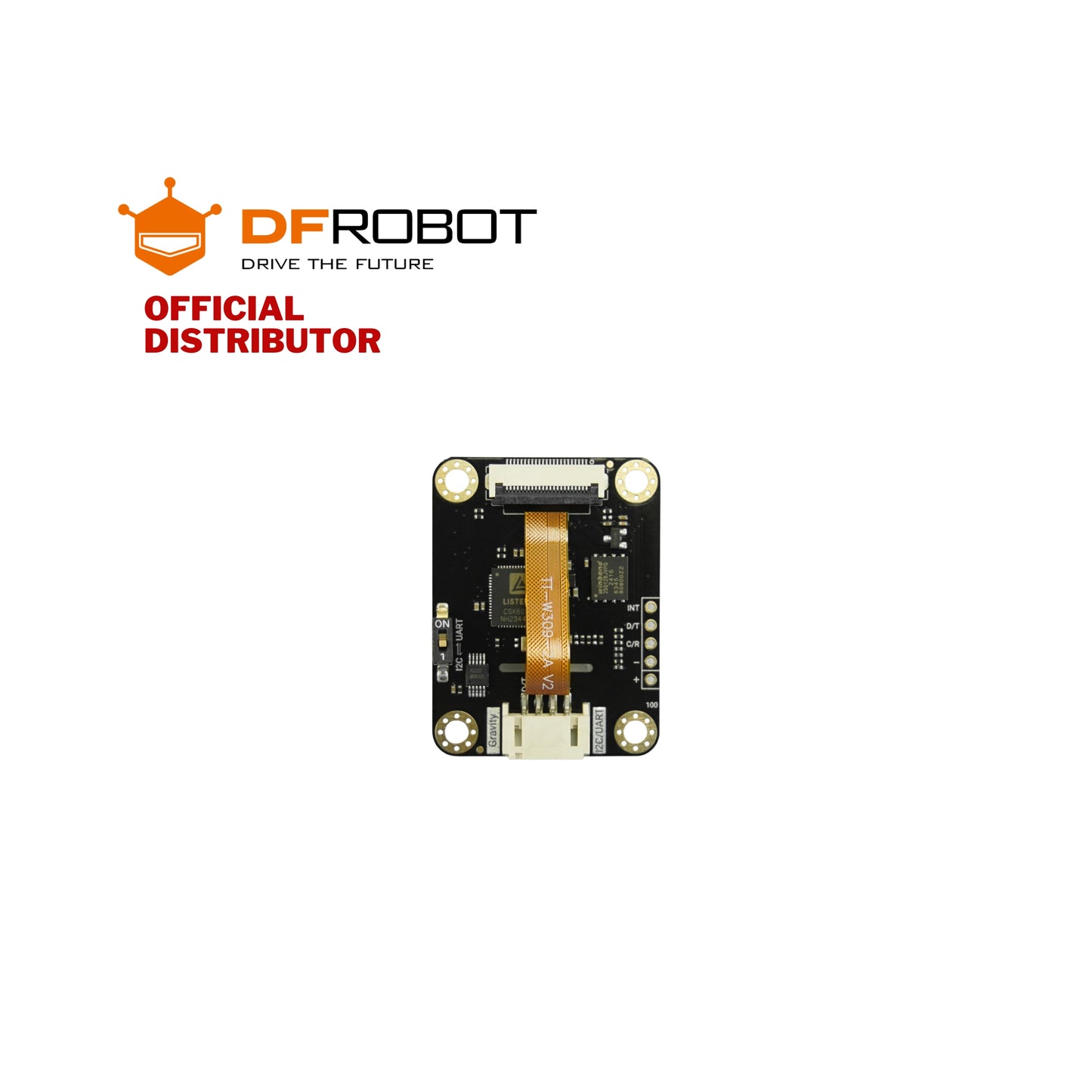 DFRobot Gravity: Offline Edge AI Gesture & Face Detection Sensor – 5 Gestures, 10 Faces, 3m (Arduino/ RPi/ ESP32) | SEN0626