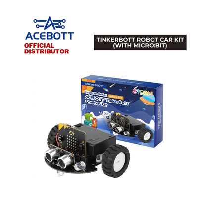 ACEBOTT micro:bit TinkerBott Robot Car Kit and Football Arena Kit
