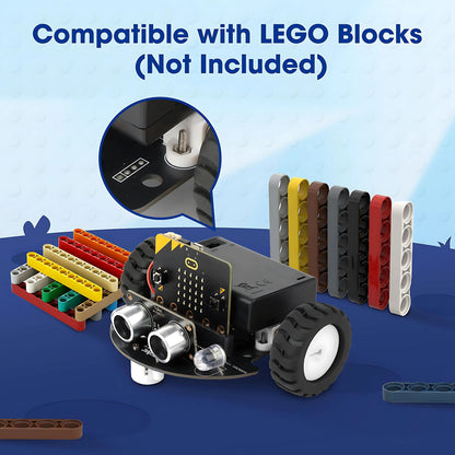 ACEBOTT micro:bit TinkerBott Robot Car Kit and Football Arena Kit