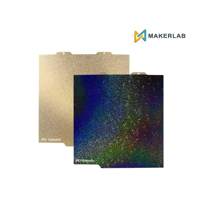 184*184mm Double Sided Holographic Effect Sheet Plate for Bambu Lab A1 Mini