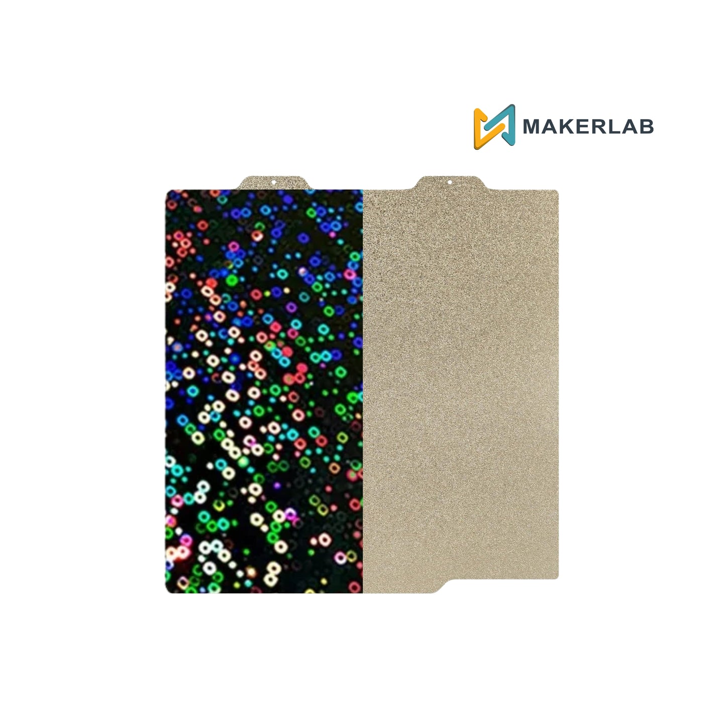 184*184mm Double Sided Holographic Effect Sheet Plate for Bambu Lab A1 Mini