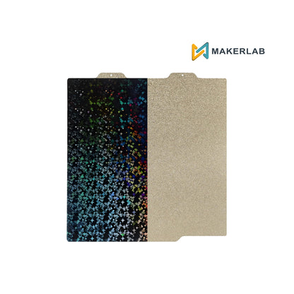 184*184mm Double Sided Holographic Effect Sheet Plate for Bambu Lab A1 Mini