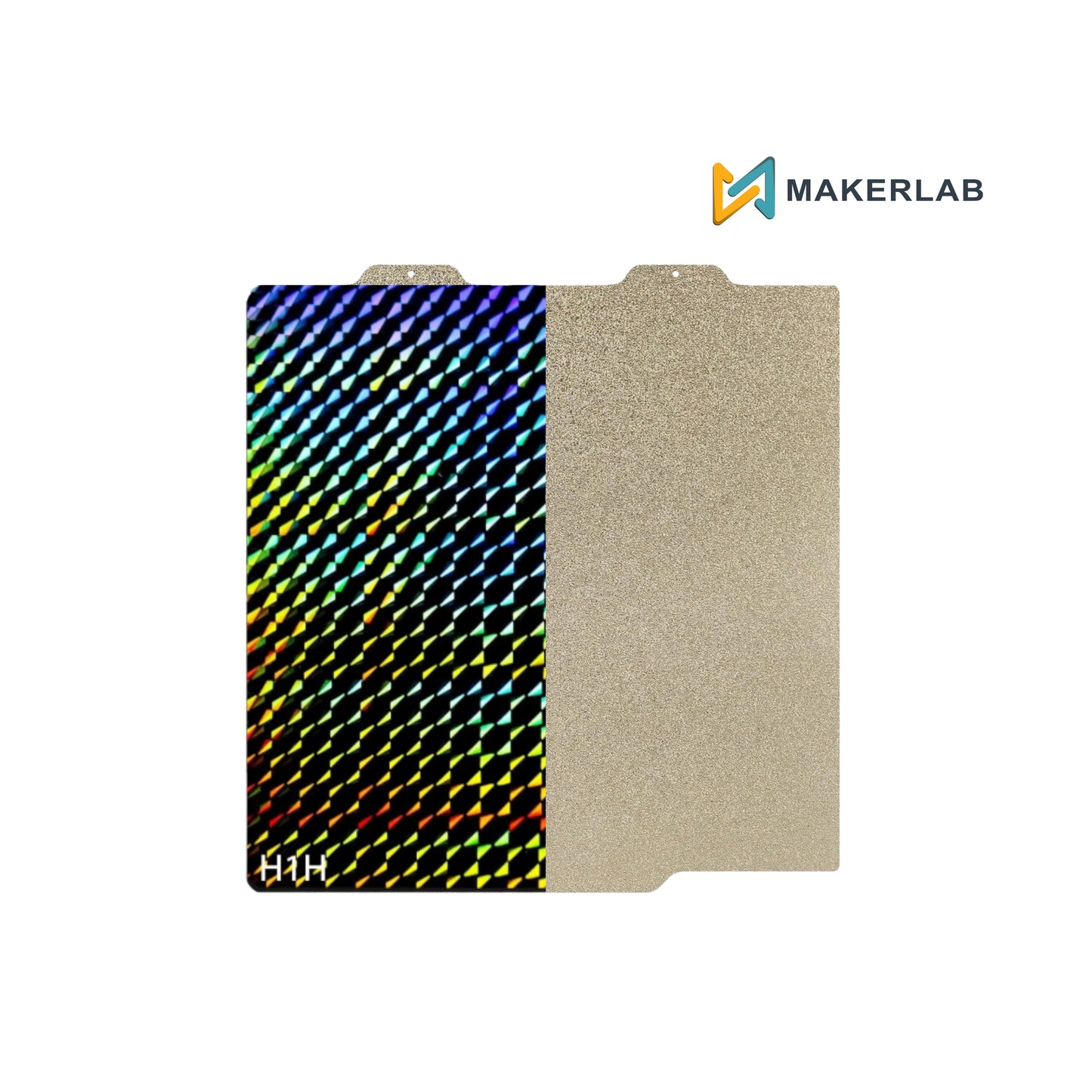 184*184mm Double Sided Holographic Effect Sheet Plate for Bambu Lab A1 Mini