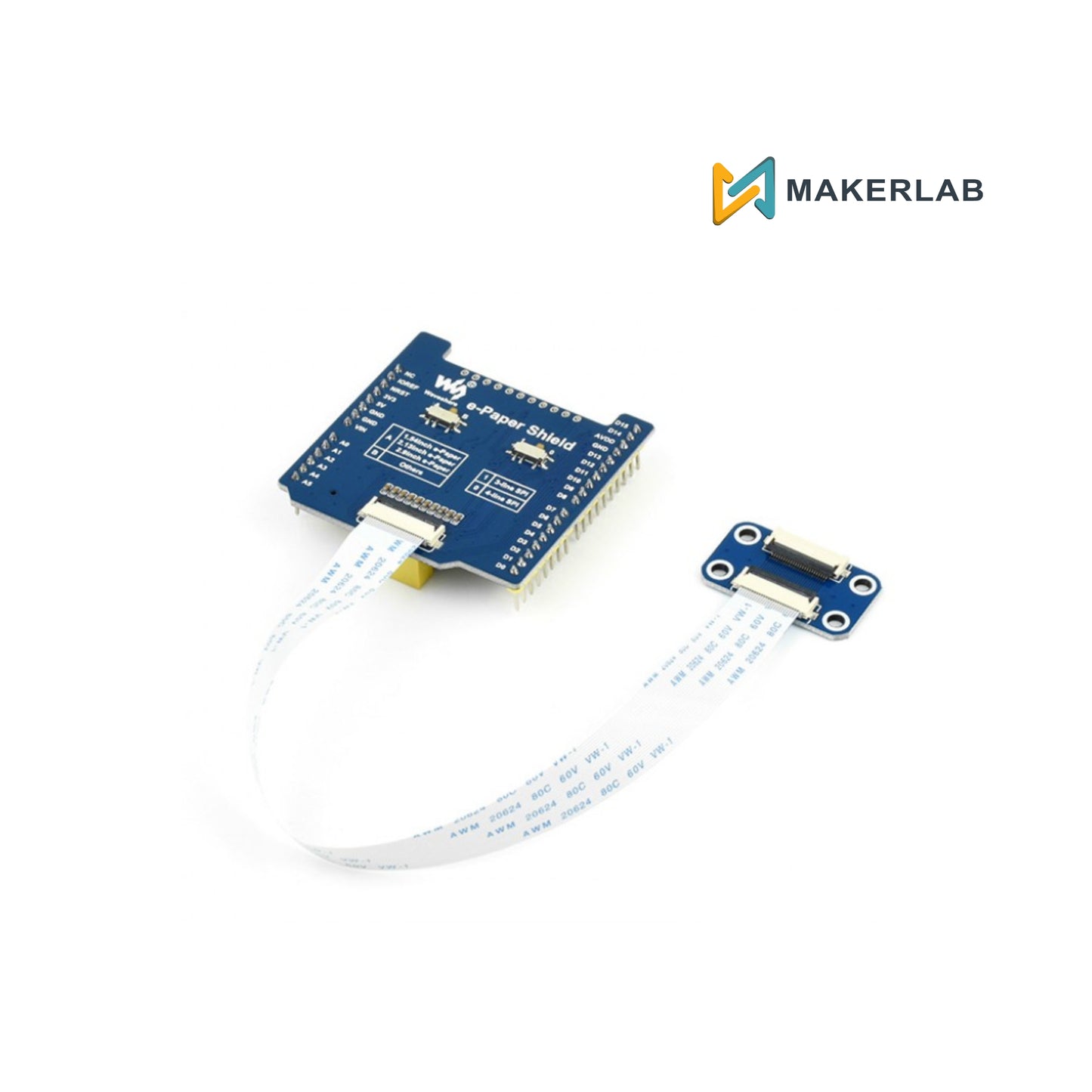 Universal e-Paper Raw Panel Driver Shield for Arduino