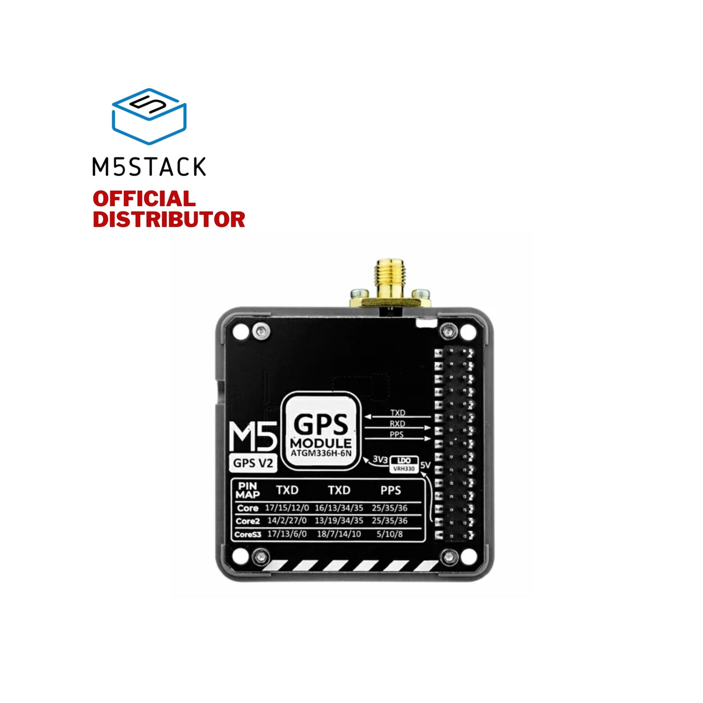 M5Stack GPS Module v2.0 with External Antenna