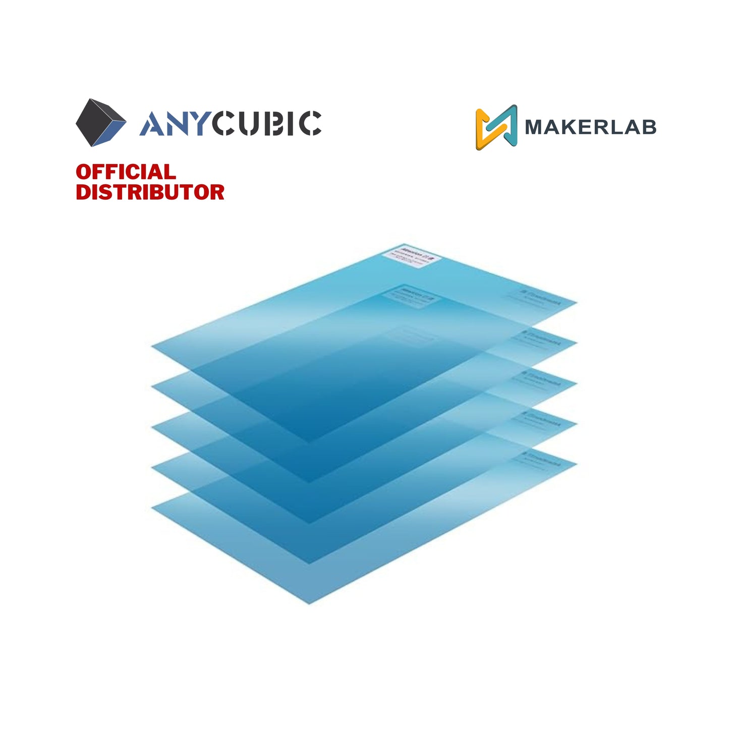 Anycubic FEP Film For Photon Mono M5S Pro/M7 Pro-5 Pack