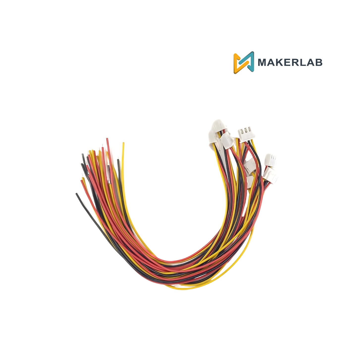 10 pcs 3-Pin JST XH Female Connector Cable 200mm