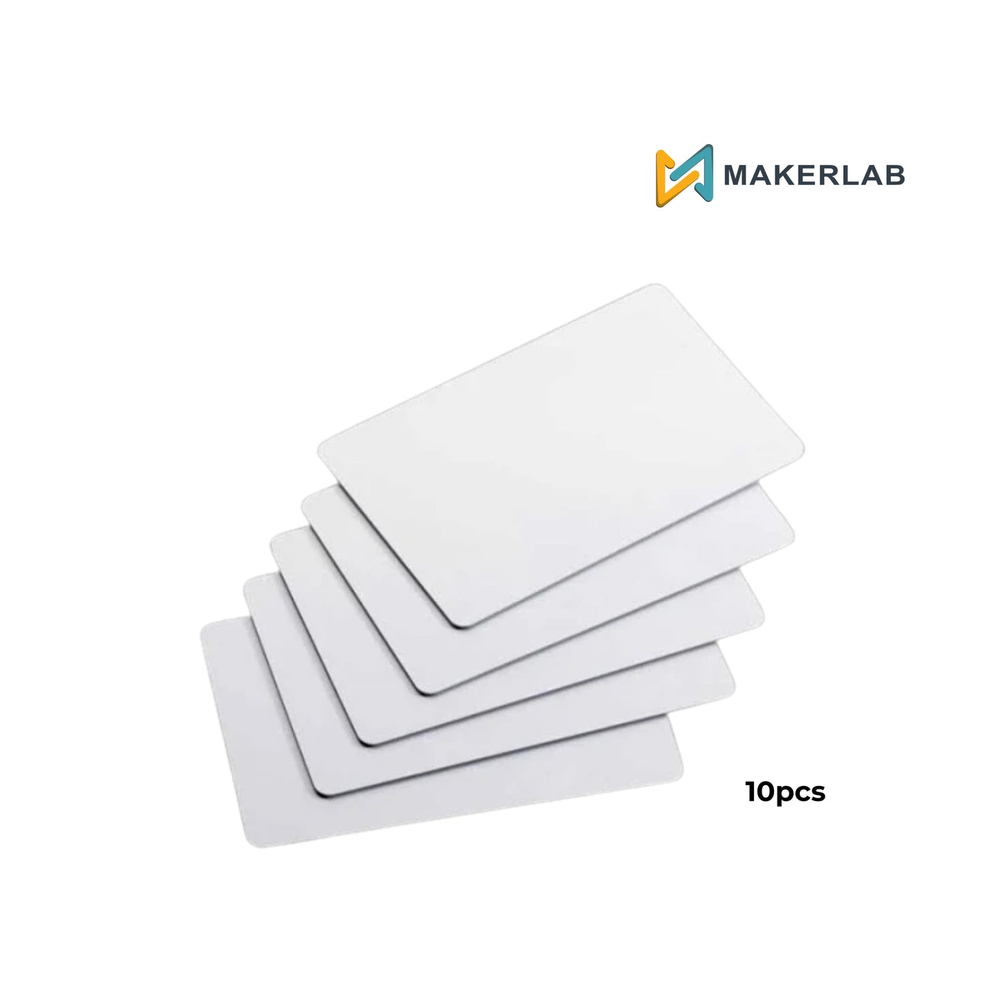 10pcs Coated 13.56mhz RFID/NFC Card 1kb with Film for Printing
