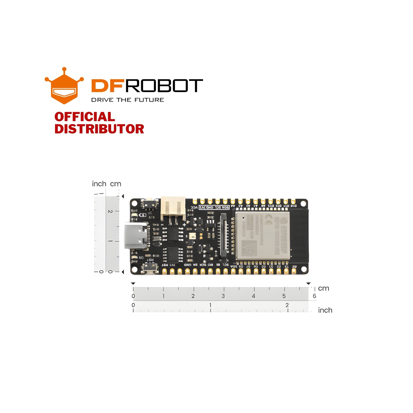 FireBeetle 2 ESP32-E IoT Microcontroller (32M / 512KB, Supports Wi-Fi & Bluetooth)