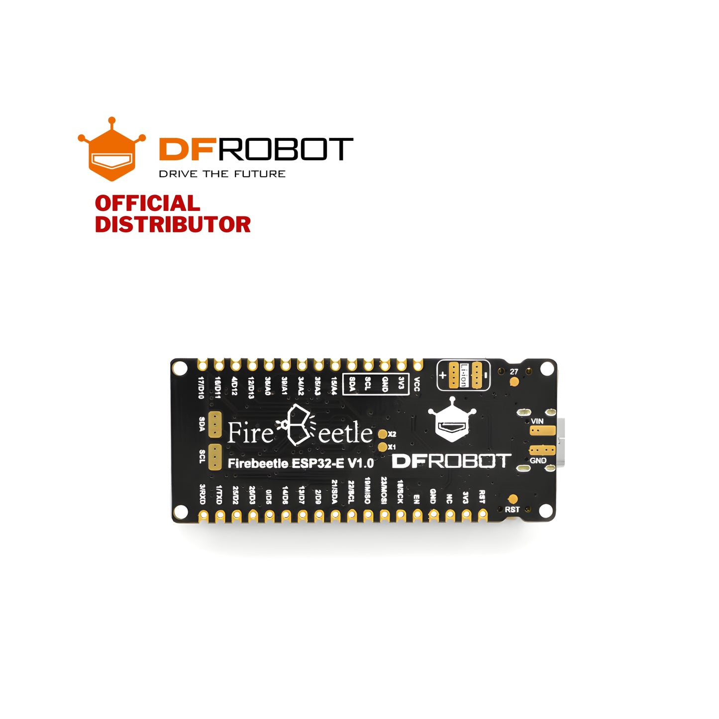 FireBeetle 2 ESP32-E IoT Microcontroller (32M / 512KB, Supports Wi-Fi & Bluetooth)