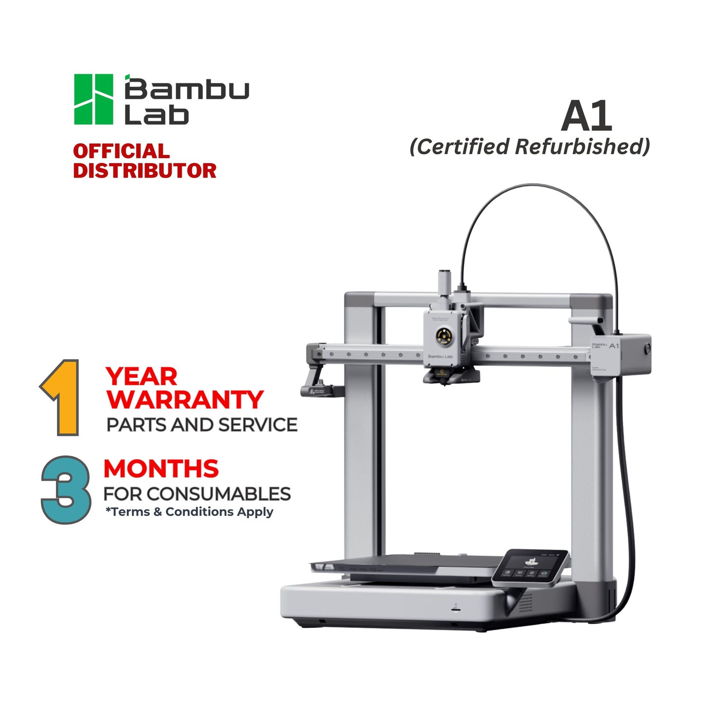 Bambu Lab Certified Refurbished A1