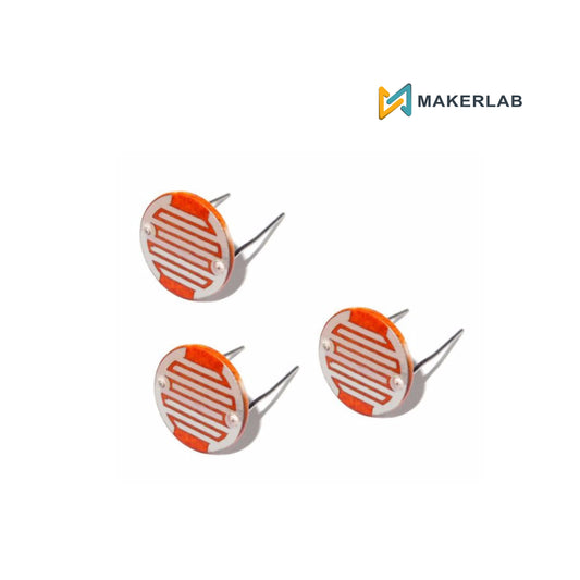 3pcs 20mm Light Dependent Resistor LDR