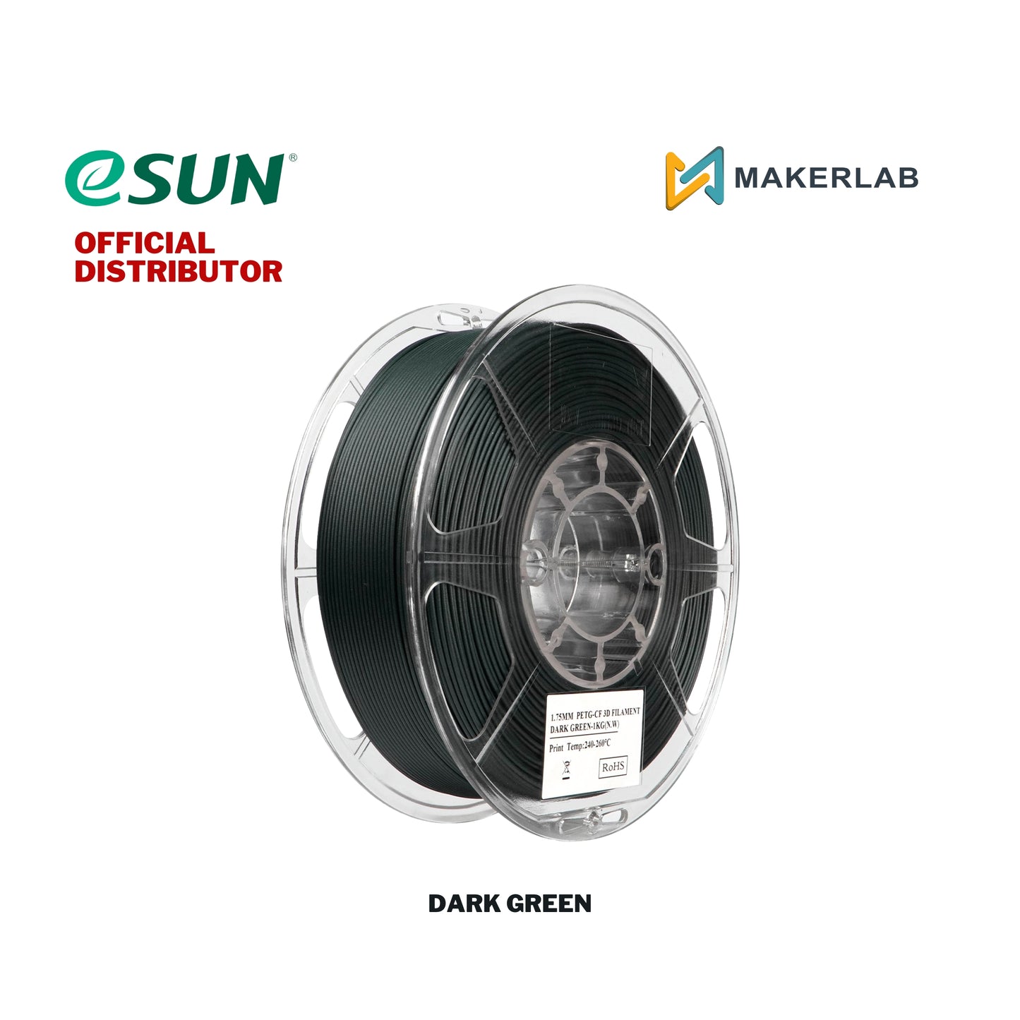 Esun PETG-CF Carbon Fiber Filament