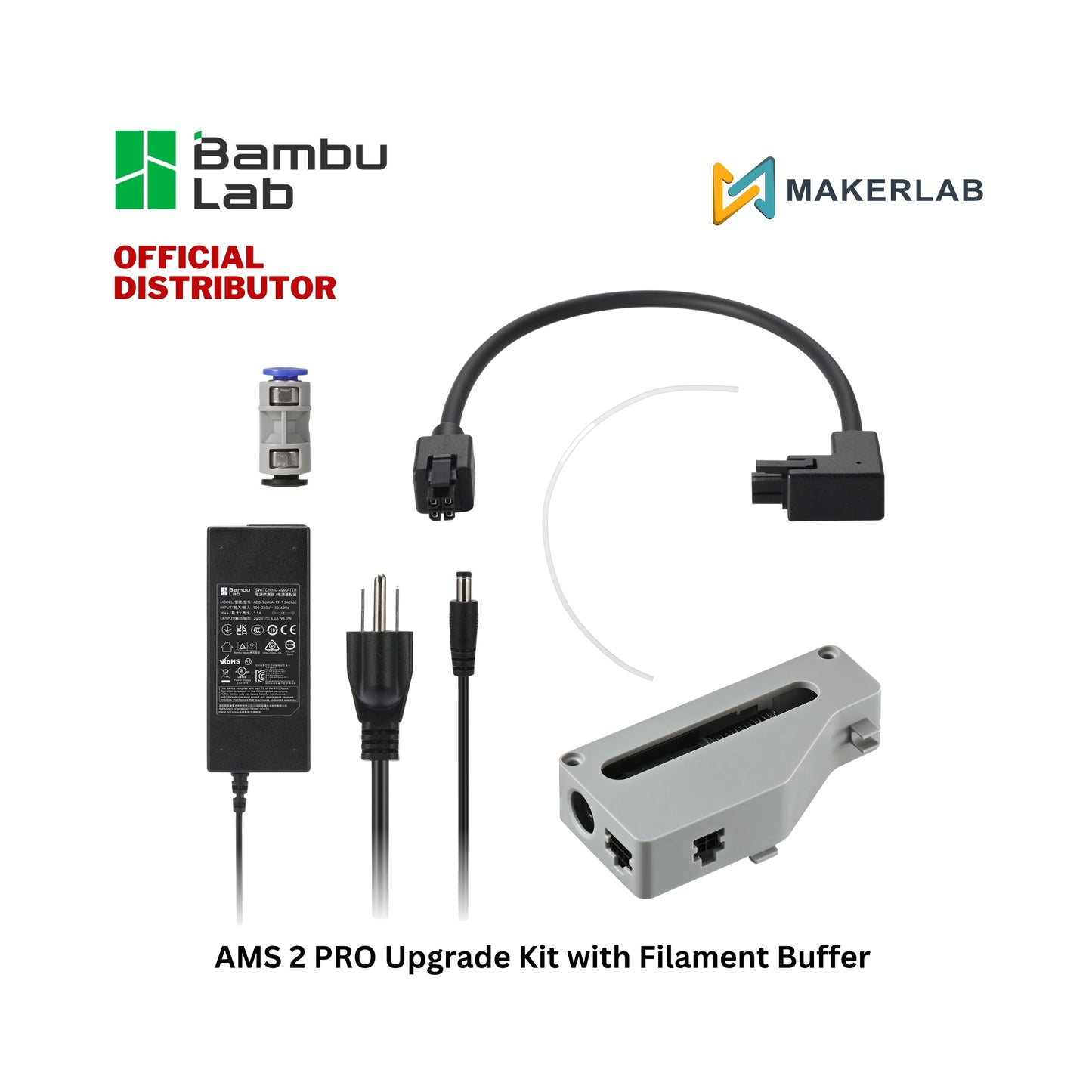 AMS 2 Pro Upgrade Kit with Filament Buffer