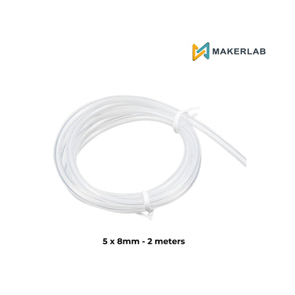 Silicone Hose Tube Tubing for Peristaltic Liquid Pump 3mm x 5mm and 5mm x 8mm