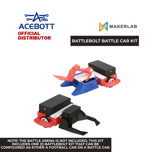 ACEBOTT Battlebolt Battle Car Kit and Battle Arena Kit