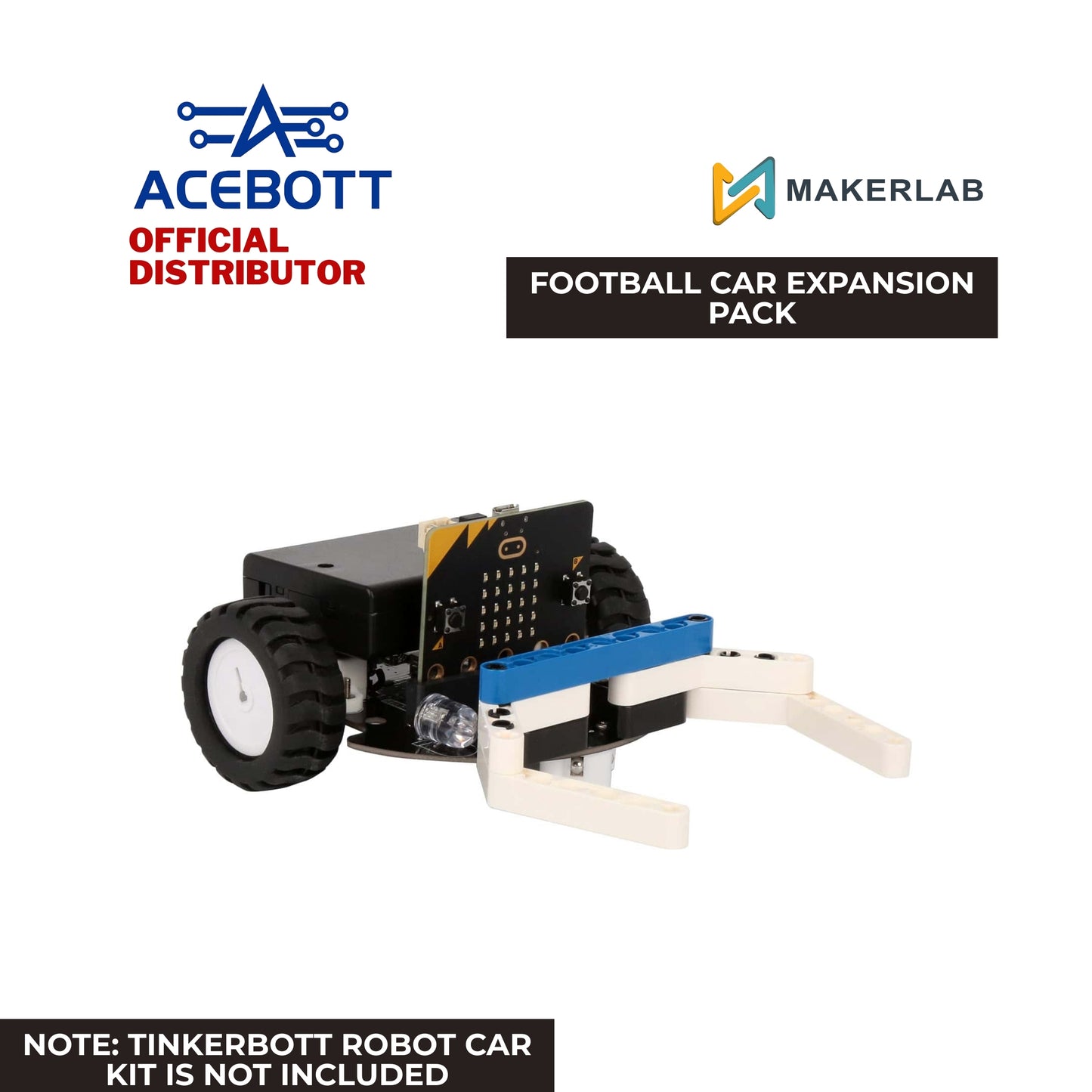 ACEBOTT micro:bit TinkerBott Robot Car Kit and Football Arena Kit