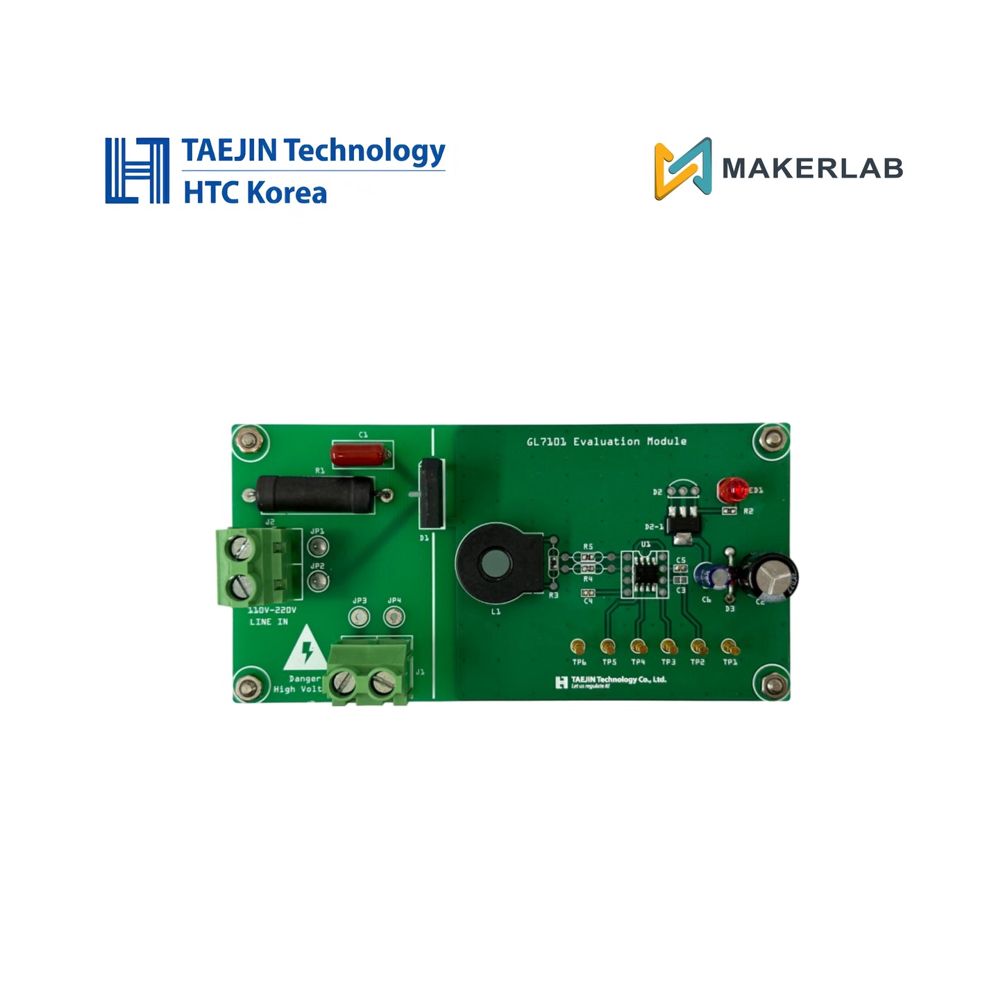 Taejin HTC Korea Ground Fault Circuit Interrupter Evaluation Module (GL7101SD)