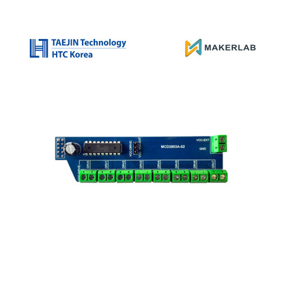 Taejin HTC Korea ULN2803A Pin Header | Screw Terminal Stepper Motor Driver Module
