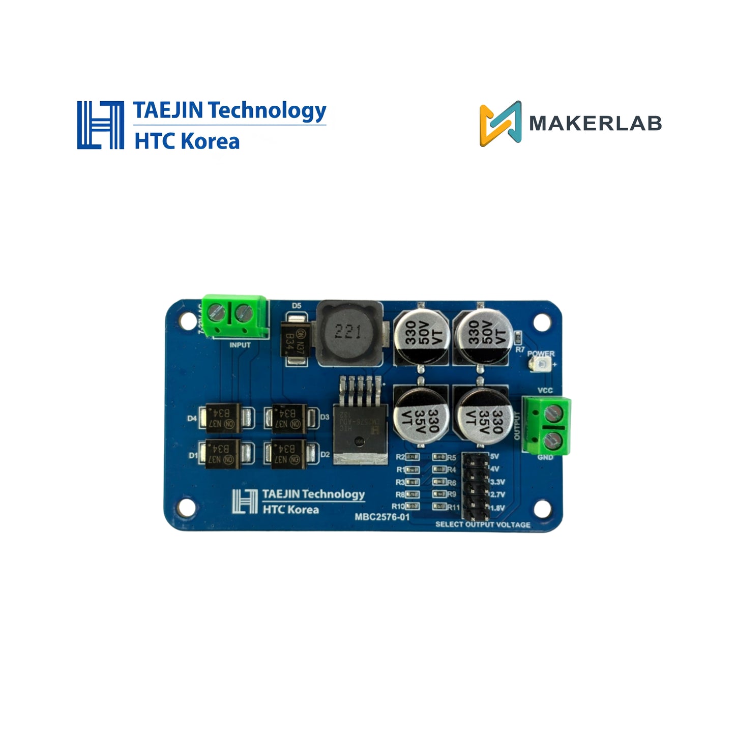 Taejin HTC Korea LM2576 Buck Converter Module (LM2576R-ADJ)