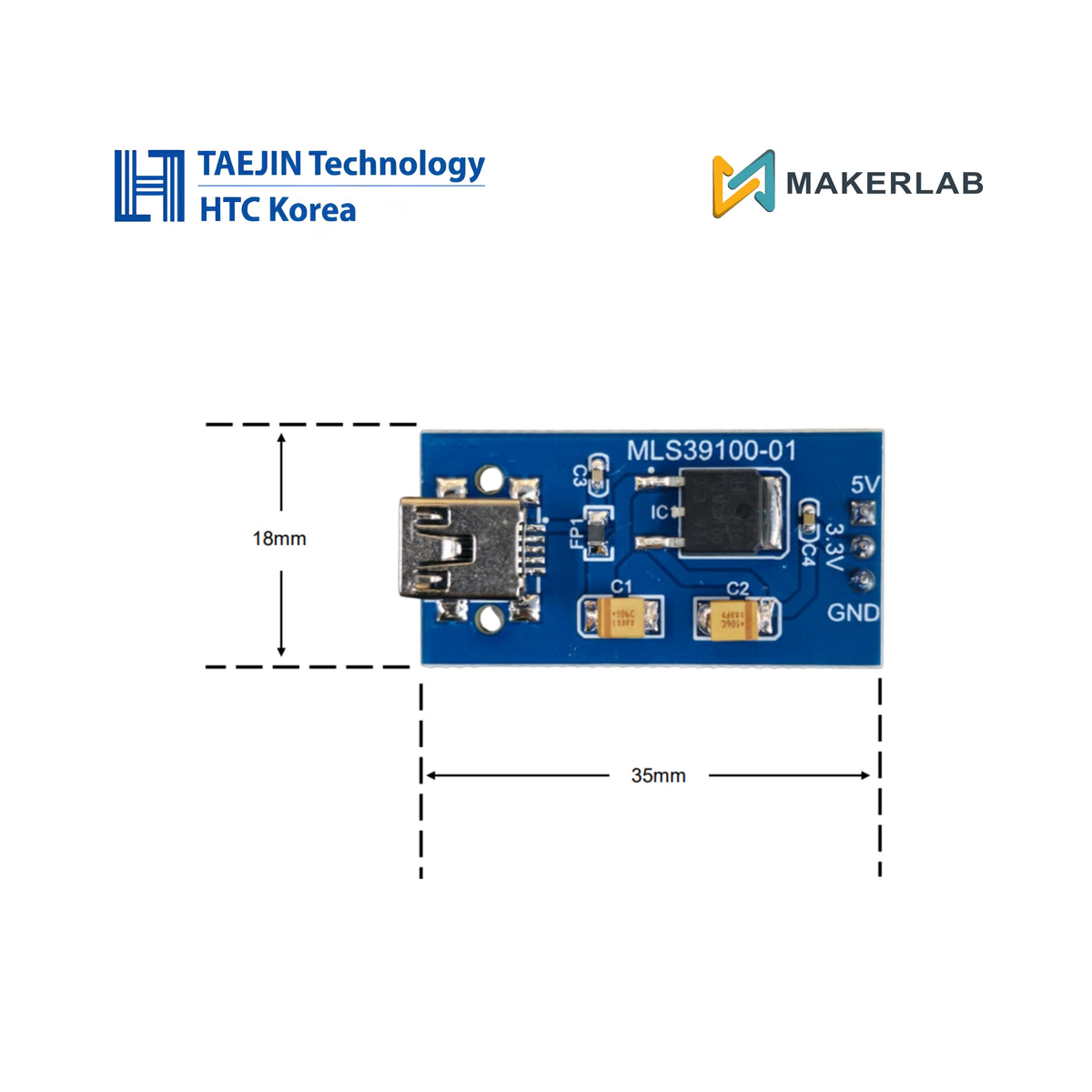 Taejin USB Powered Regulator Module