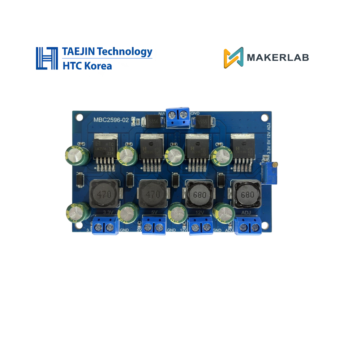 Taejin 4 Channel Step-Down Converter Module