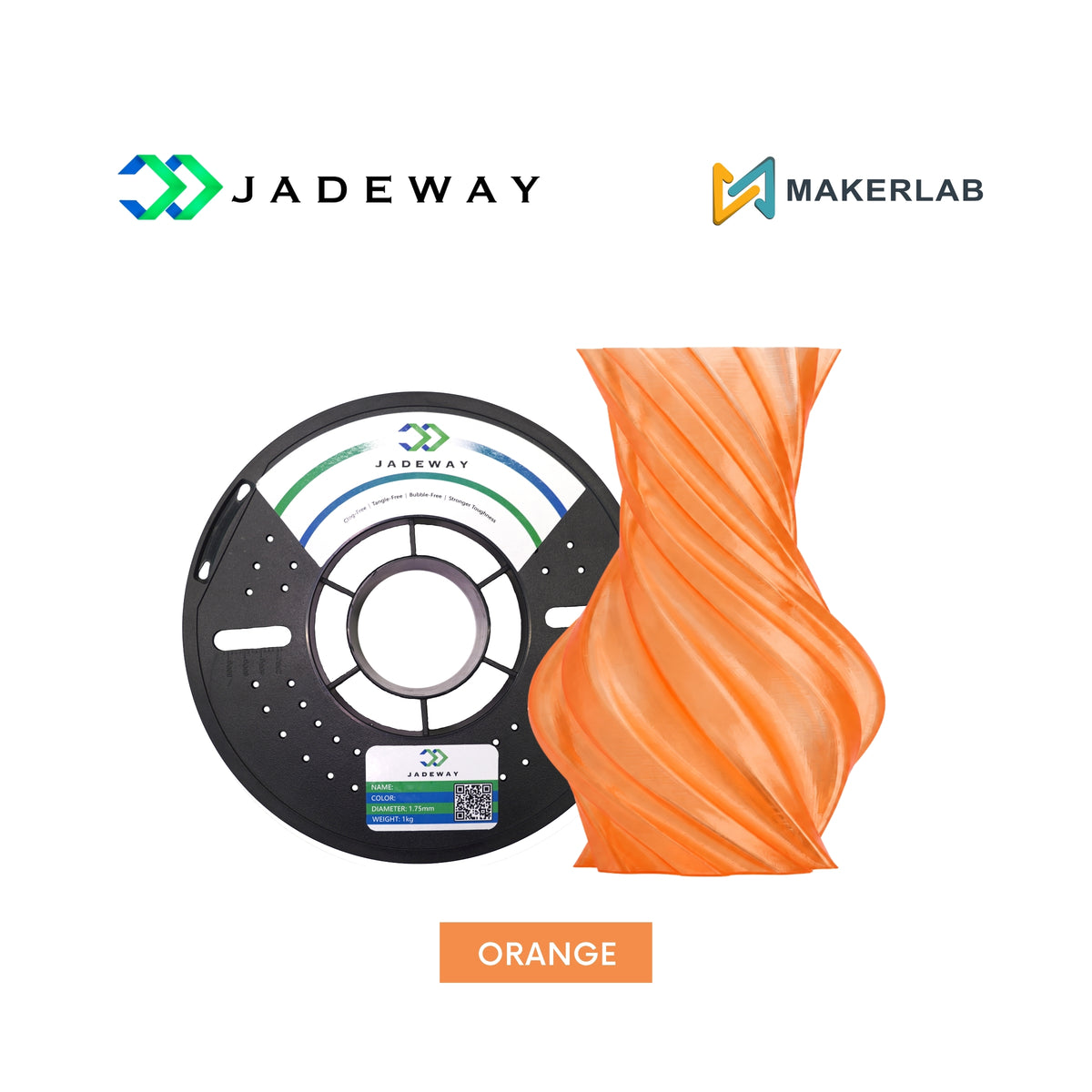 Jadeway PETG Translucent Filament