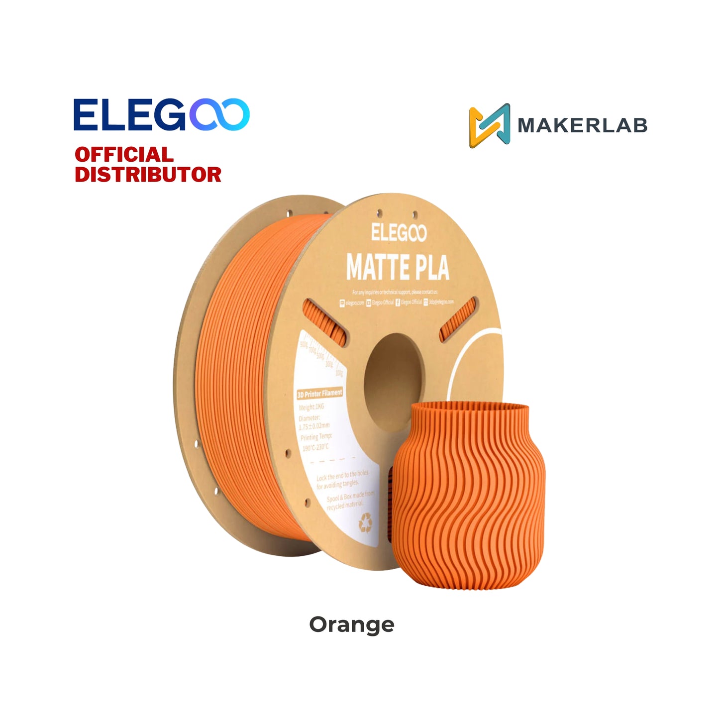 Elegoo PLA Matte Filament